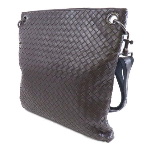 BOTTEGA VENETA BV Shoulder Bag 161623 Calfskin Leather Brown