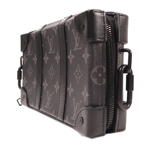 LOUIS VUITTON LV Soft Trunk Wallet Shoulder Bag M69838 Monogram Eclipse Black v2