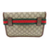 GUCCI GG GHW Neo Vintage GG Suprem Waist Bag 493930 Coated Canvas Brown