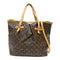 LOUIS VUITTON LV GHW Palermo GM 2 Way Bag M40146 Monogram Brown