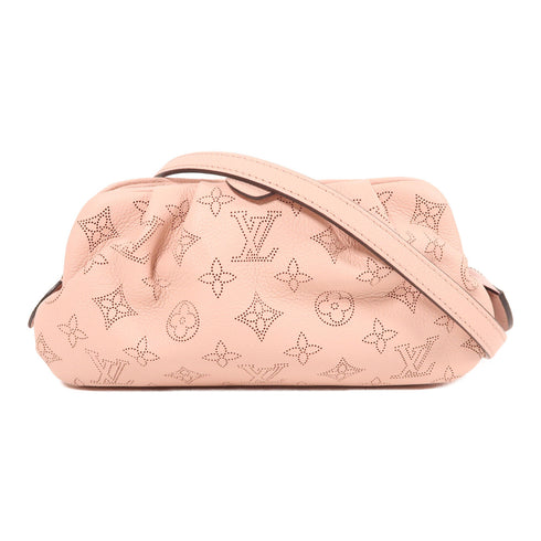 LOUIS VUITTON LV SHW Scala Mini Pouch Shoulder Bag M80092 Monogram Mahina Pink