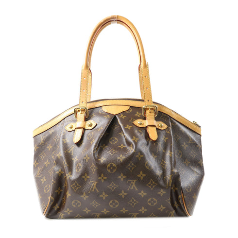 LOUIS VUITTON LV GHW Tivoli GM Shoulder Bag M40144 Monogram Brown v13