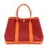 HERMES PHW Garden Party TPM Tote Bag Canvas/Leather