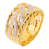 Fine Jewelry 0.22ct Diamond Ring US#7.75 18K Yellow Gold