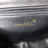 CHANEL Quilted CC GHW Vintage Chain Shoulder Bag Lambskin Leather Black