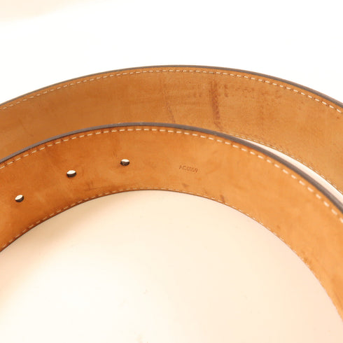 LOUIS VUITTON LV GHW Initiales Belt M9608 Monogram Brown