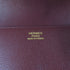 HERMES GHW Pochette Fortunio Clutch Bag Evercolor Leather Bordeaux