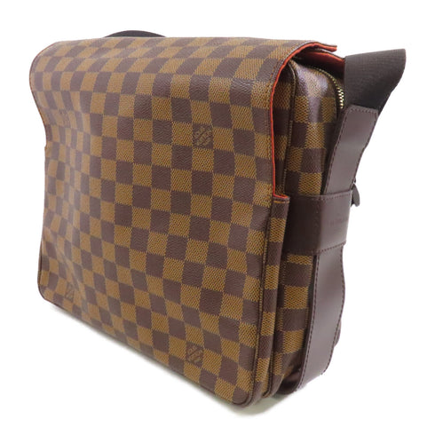 LOUIS VUITTON LV GHW Naviglio Messenger Shoulder Bag N45255 Damier Ebene Brown