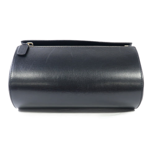 GIVENCHY GHW Pandora Box Shoulder Bag Calfskin Leather Black