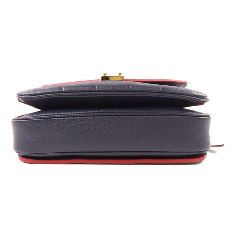 LOUIS VUITTON LV GHW Pochette Metis 2 Way Bag M44071 Monogram Empreinte Navy