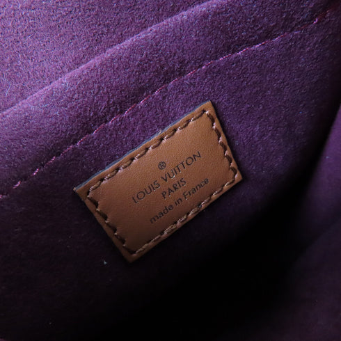 LOUIS VUITTON LV Petit Sac Plat Hand Shoulder Bag M69846 Monogram Jacquard Red