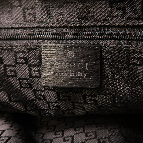 GUCCI GG GHW Handbag Tote Bag 001.5155 Canvas Black