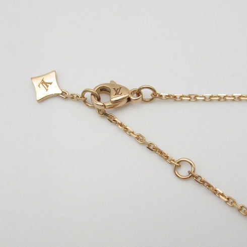 LOUIS VUITTON LV Idylle Blossom Pendant Necklace Q93710 Diamond 18K Pink Gold