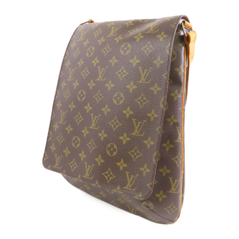 LOUIS VUITTON LV GHW Musette GM Shoulder Bag M51256 Monogram Brown