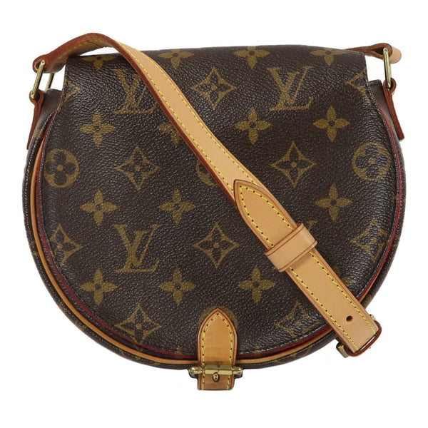 LOUIS VUITTON LV GHW Tambourine Shoulder Bag Crossbody M44860 Monogram Brown