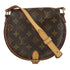 LOUIS VUITTON LV GHW Tambourine Shoulder Bag Crossbody M44860 Monogram Brown
