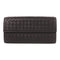 BOTTEGA VENETA BV Long Wallet Intrecciato Leather Black