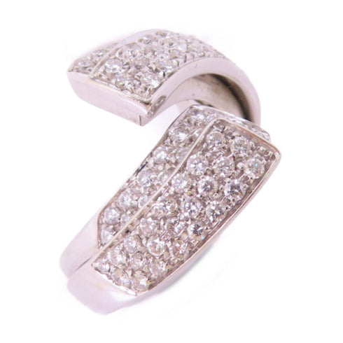 Fine Jewelry Diamond Ring US#6.5 18K White Gold