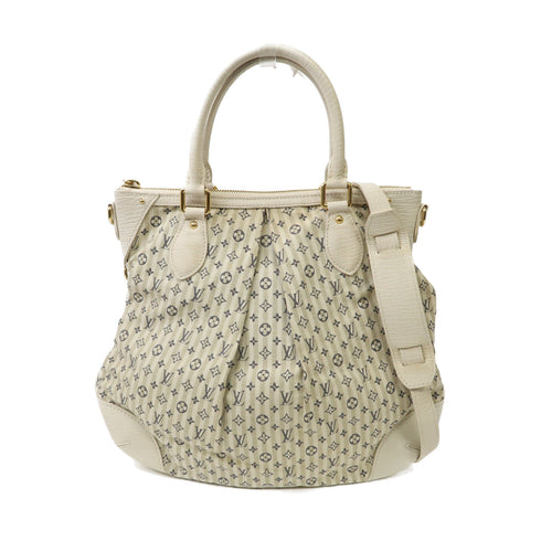 LOUIS VUITTON LV GHW Marina PM 2 Way Bag Handbag M95494 Monogram Mini Lin White