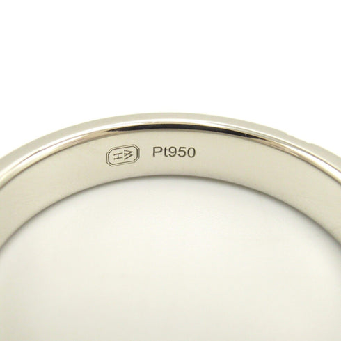 HARRY WINSTON Three Stone Ring WBDPRD3S4BP PT950 Platinum Diamond HW#61 US#9.5