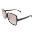 CHANEL CC Sunglasses PVC Black/Brown