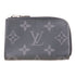 LOUIS VUITTON LV SHW Porte Monnaie Jour Coin Case M63536 Monogram Eclipse Black
