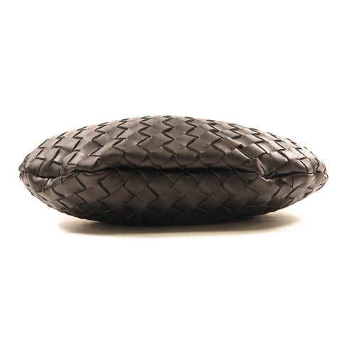 BOTTEGA VENETA BV GHW Handbag Lambskin Leather Black