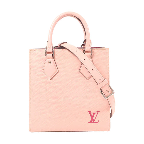 LOUIS VUITTON LV SHW Sac Plat BB 2 Way Shoulder Bag M58659 Epi Pink