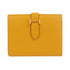 HERMES GHW Wallet Epsom Leather Yellow