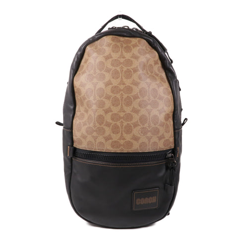 COACH Backpack Rucksack L1947-87988 Coated Canvas Brown