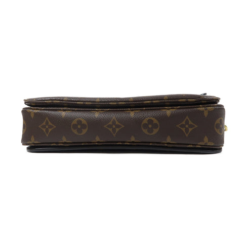 LOUIS VUITTON LV GHW Pochette Metis MM 2 Way Bag M44875 Monogram Brown