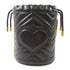 GUCCI GG Marmont Shoulder Bag Calfskin Leather Black 575163