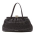 MIU MIU SHW Handbag Calfskin Leather Black