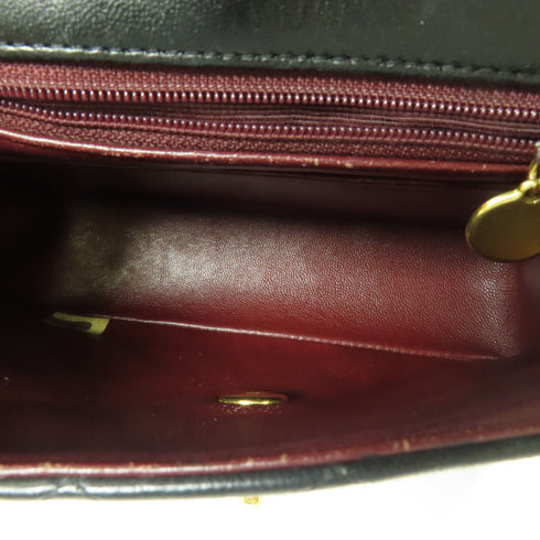 CHANEL CC GHW Chain Shoulder Bag Calfskin Leather v3