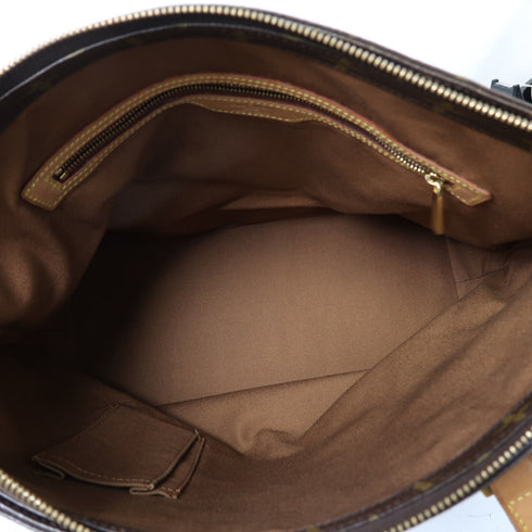 LOUIS VUITTON LV GHW Cabas Mezzo Shoulder Bag M51151 Monogram Brown v2