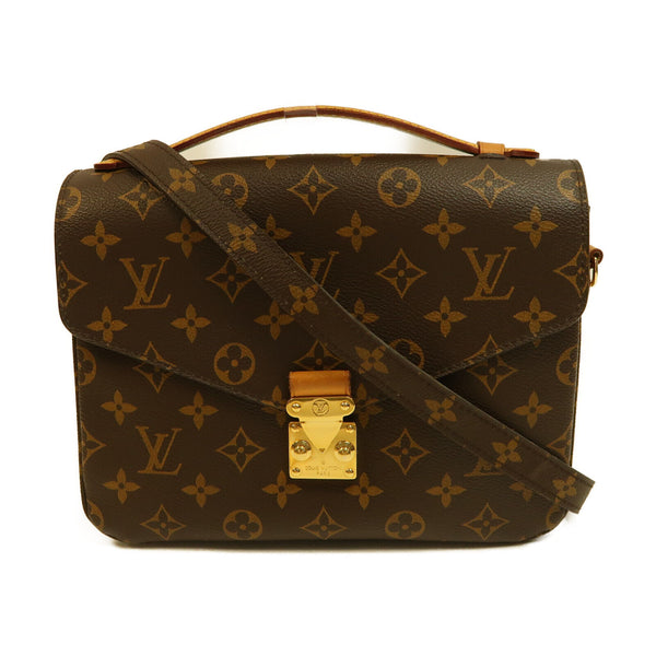 LOUIS VUITTON LV GHW Pochette Metis 2Way Shoulder Bag Monogram M44875 Brown