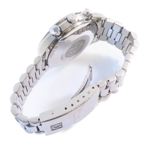 OMEGA Speedmaster Daydate Automatic Watch 3521.3/1997 Stainless Steel White