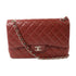 CHANEL CC SHW Large Classic Chain Shoulder Bag A58600 Calfskin Leather Red