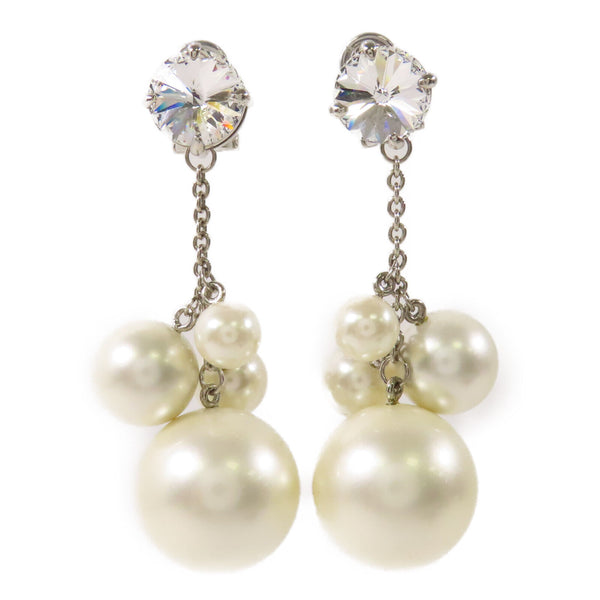 Miu Miu Earrings PVC/Metal White/Silver