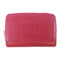CHANEL CC GHW Coin Case A68890 Cavier Leather Red