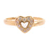 Fine JEWELRY 0.07ct Diamond Ring US#5.25 18K Yellow Gold