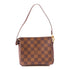 LOUIS VUITTON LV GHW Trousse Makeup Accessory Pouch Handbag N51982 Damier Brown v1