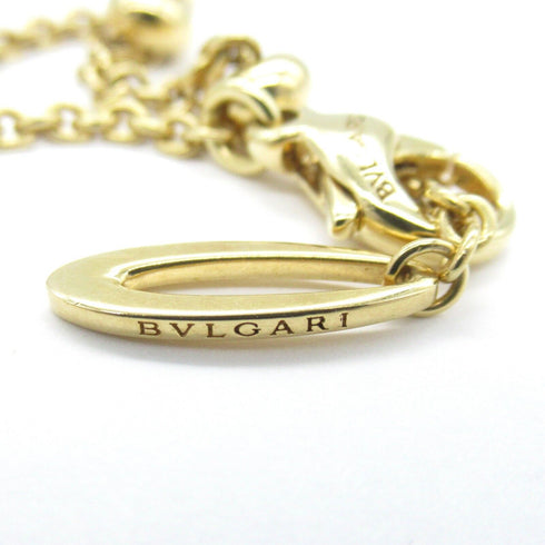 BVLGARI Elysia Peridot Diamond Necklace 18K Yellow Gold