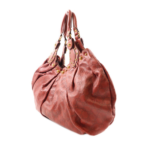 GUCCI GG GHW Handbag Shoulder Bag 203623 Calfskin Leather Brown