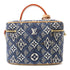 LOUIS VUITTON GHW Since 1854 Vanity Case 2 Way Bag M57403 Monogram Jacquard Blue