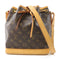 LOUIS VUITTON LV GHW Noe BB Shoulder Bag M40817 Monogram Brown v1