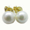 TIFFANY&CO Pearl Earrings 18K Yellow Gold