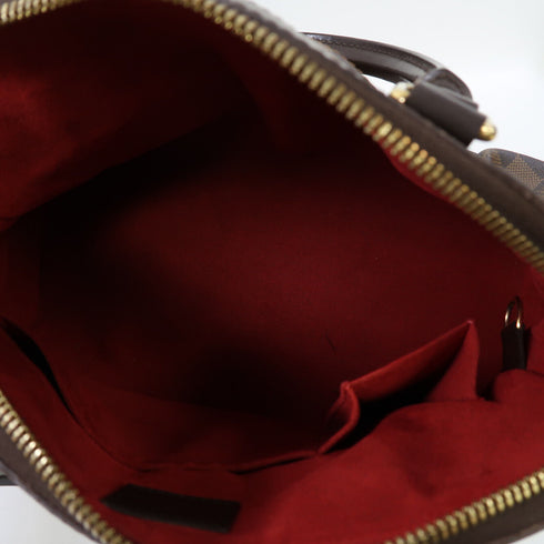 LOUIS VUITTON LV GHW Trevi PM 2 Way Shoulder Bag N51997 Damier Ebene Brown v1