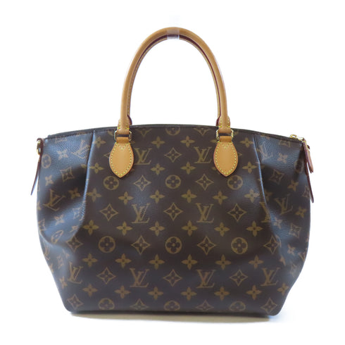 LOUIS VUITTON LV GHW Turenne MM 2 Way Shoulder Bag Monogram Brown