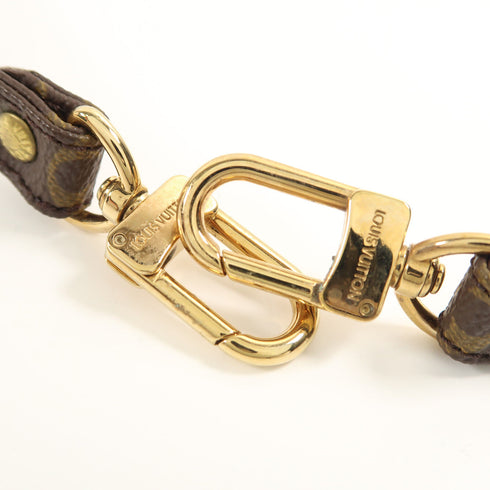 LOUIS VUITTON LV GHW Shoulder Strap Monogram Brown